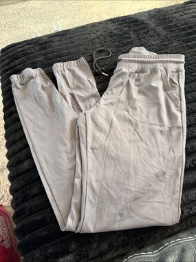 ZYIA Women's Light Gray Track Joggers